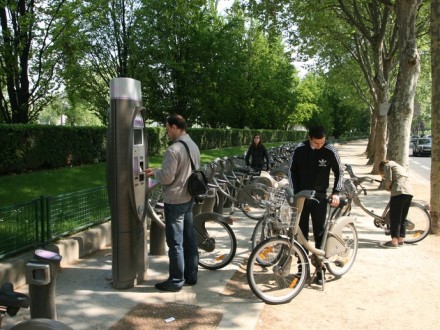 Fahradverleih Paris Velib