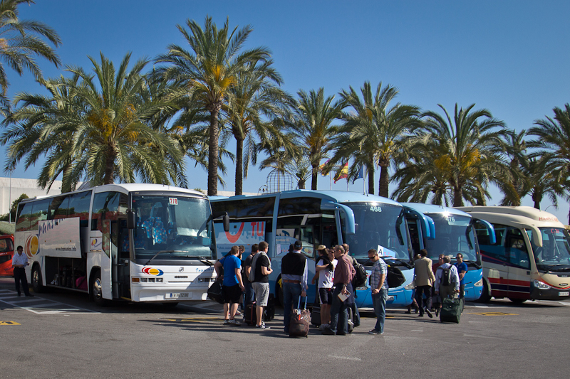 Transferbus Tui zum Hotel auf Mallorca