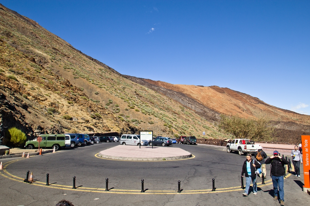 Teneriffa Teide Vulkan Seilbahn Talstation Urlaub Reise