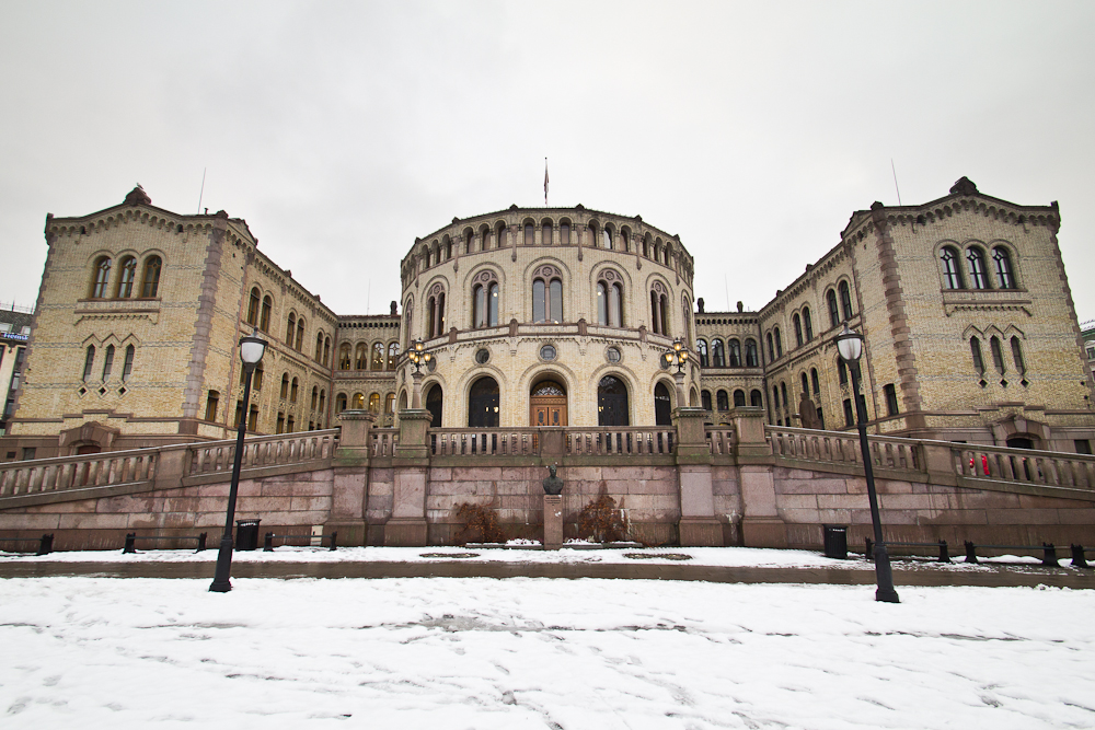 Parlament Stortinget in Oslo