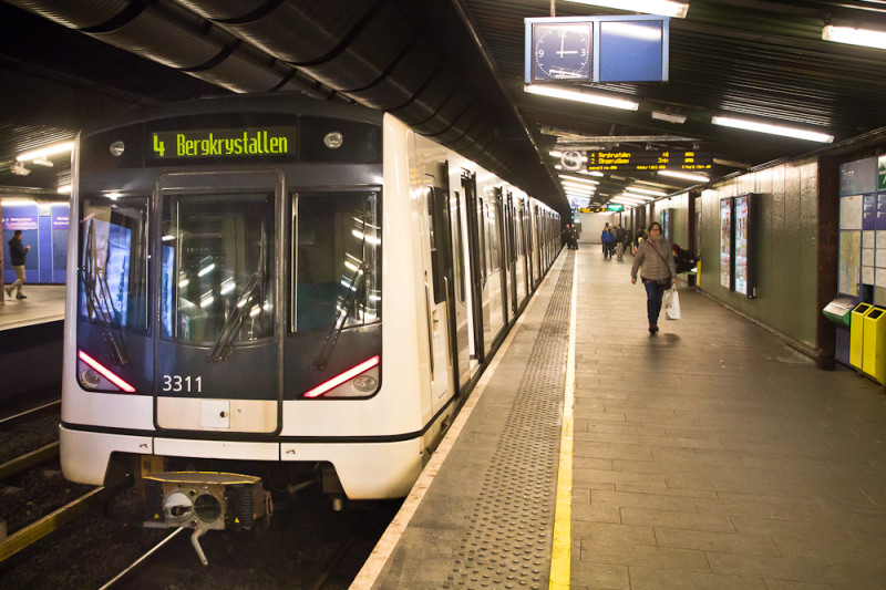 T Bane Oslo UBahn Metro