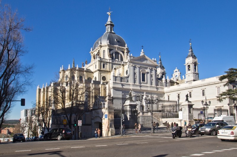 Kathedrale Madrid Santa María la Real de La Almudena