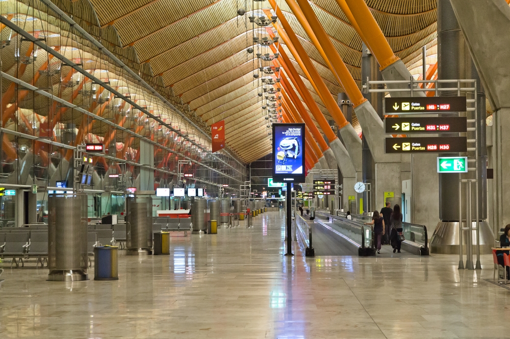 Reisebericht Flughafen Madrid Barajas Terminal 4