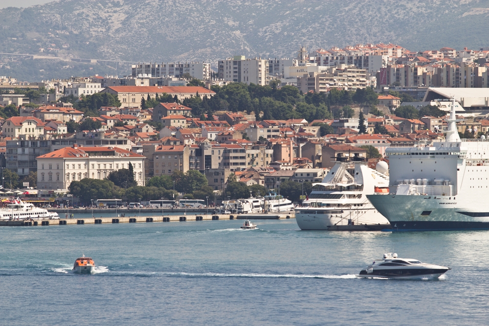 Tender Hafen MS Europa 2 Kroatien Split 
