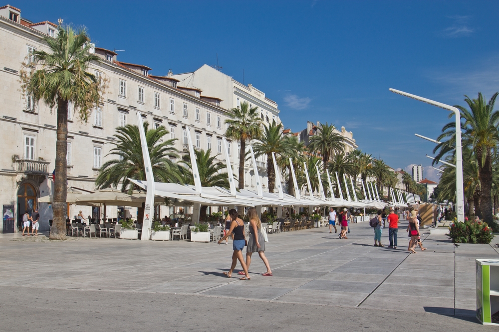  Promenade Riva Split Kroatien MS Europa 2