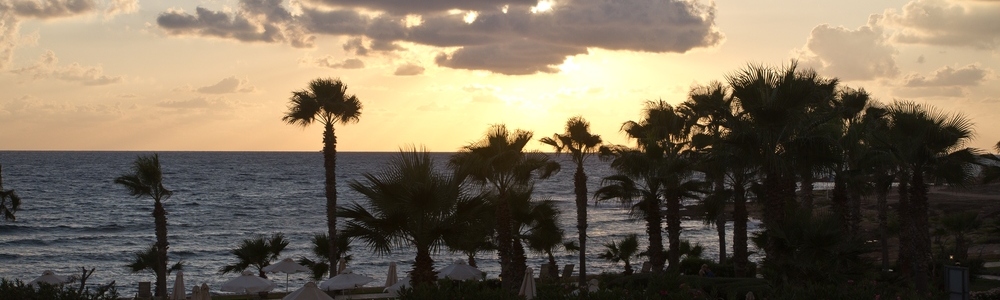 Sonnenuntergang Paphos Zypern