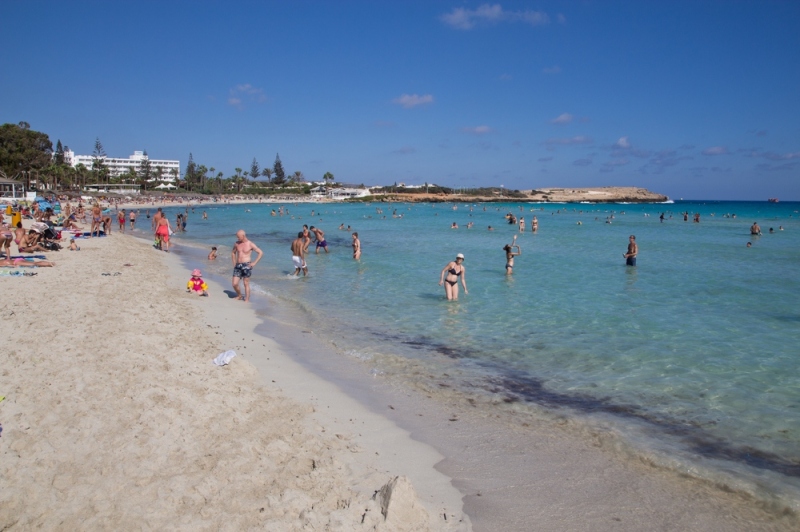 Nissi Beach Strand Beach Zypern