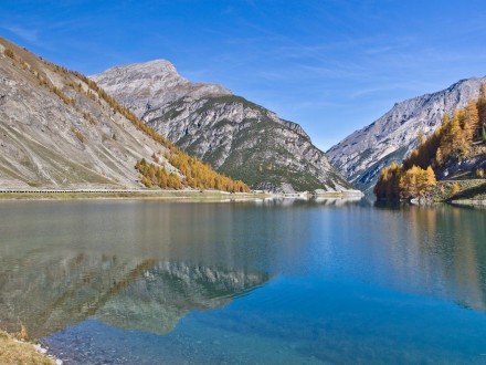 Lago die Livigno Gallerien Tunnel Schweiz