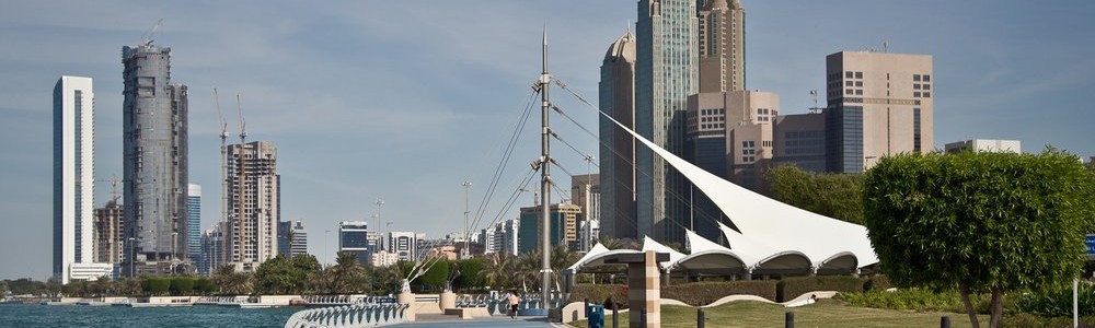 Corniche Skyscraper Wolkenkratzer Buildings Abu Dhabi