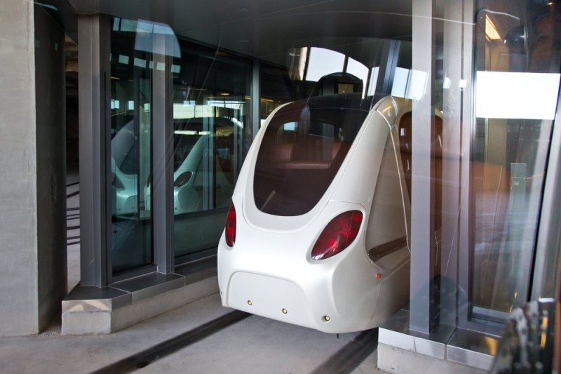Personal-Rapid-Transit PRT Masdar City Abu Dhabi