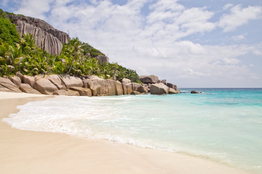 Grand Soeur Seychellen Insel Silhouette Cruises