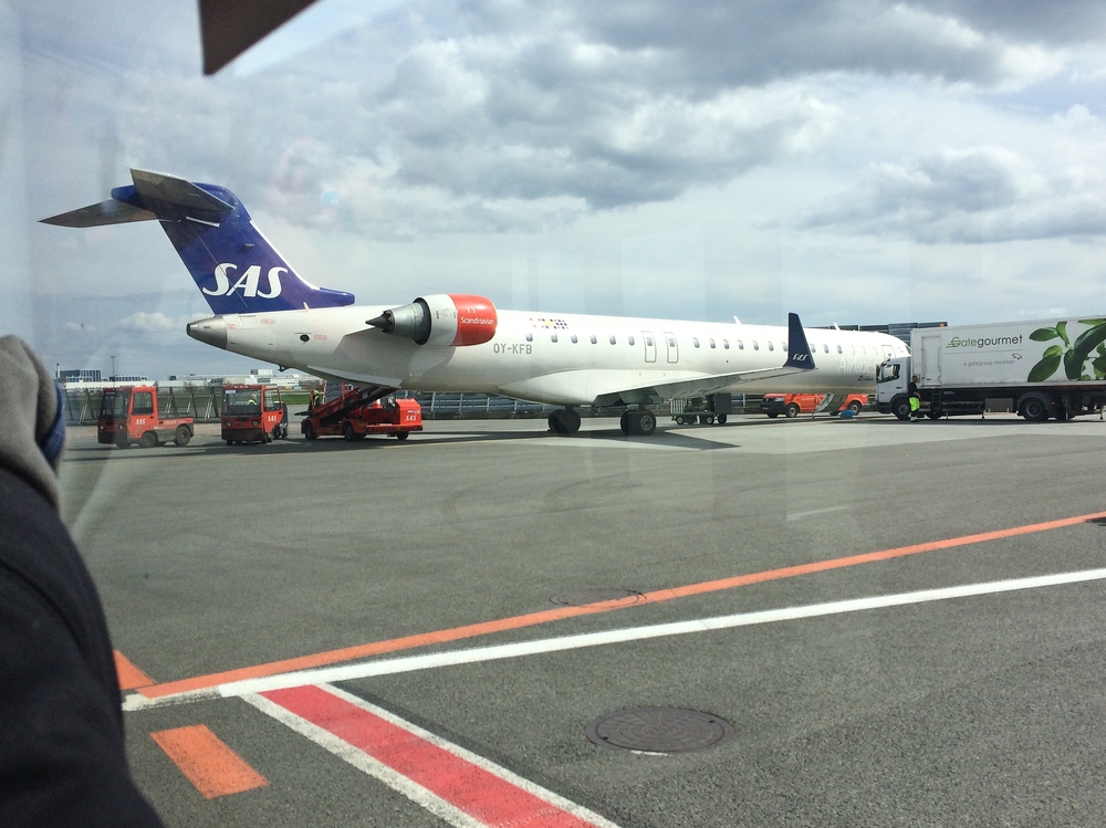 SAS CRJ 900 Flughafen Kopenhagen