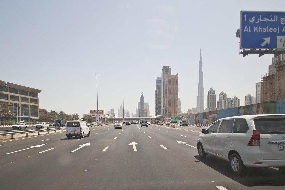 Dubai Sheik Zayed Road Ramadan
