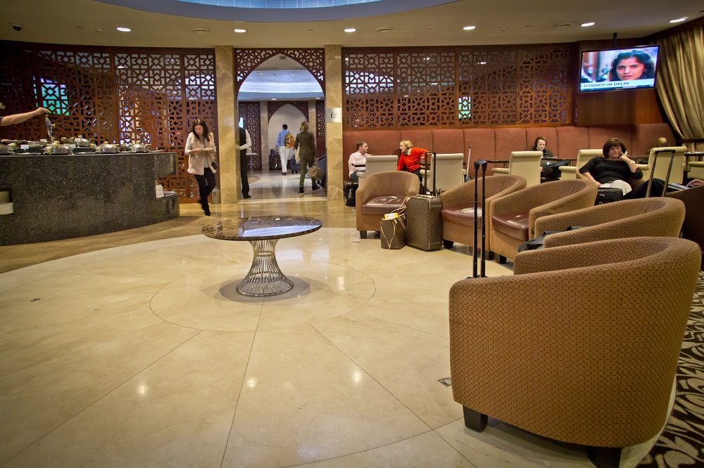 Airport Lounge Check - Al Dhabi Lounge Abu Dhabi Flughafen