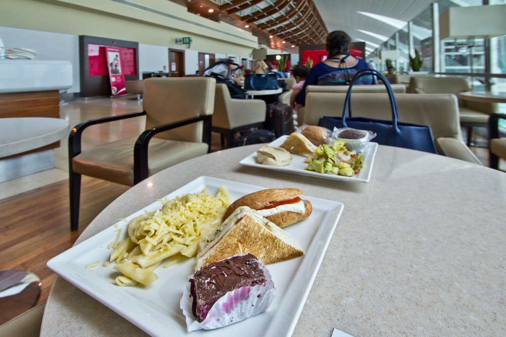 Airport Lounge Check - Marhaba Lounge Dubai Flughafen