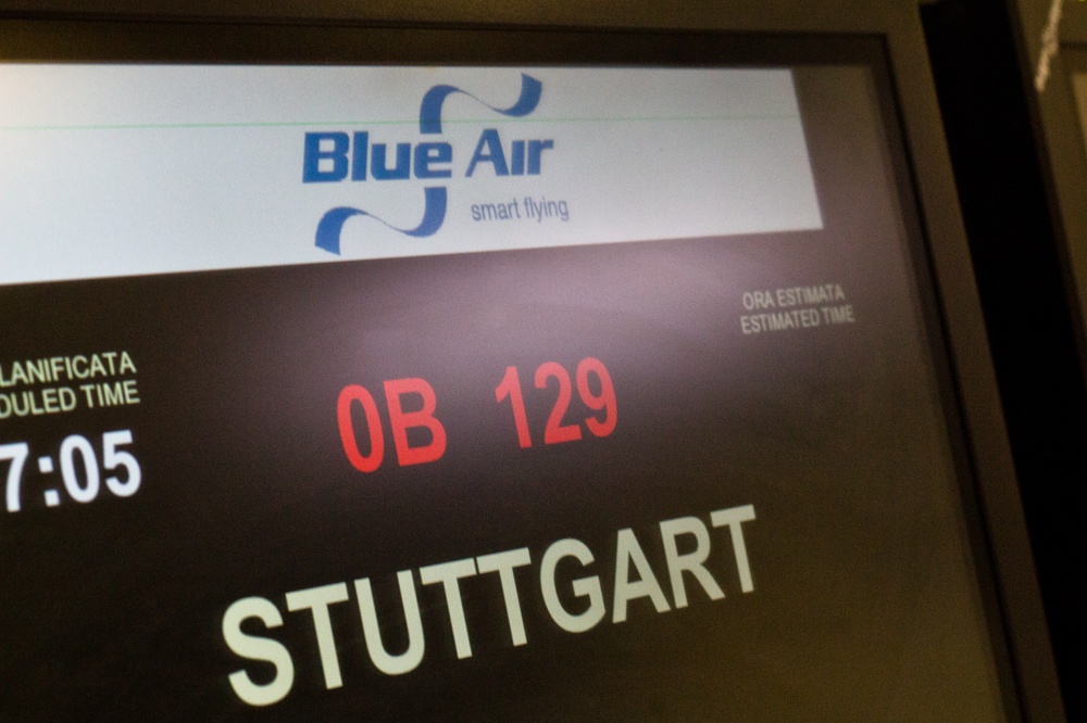 Blue Air Bukarest Stuttgart Flug Bericht