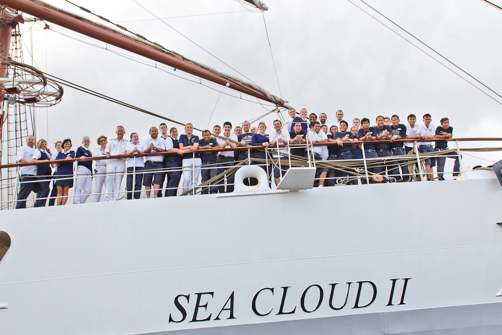 Sea Cloud II Crew La Gomera