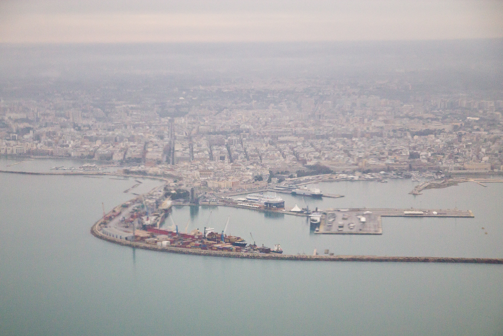 Hafen von Bari, Italien