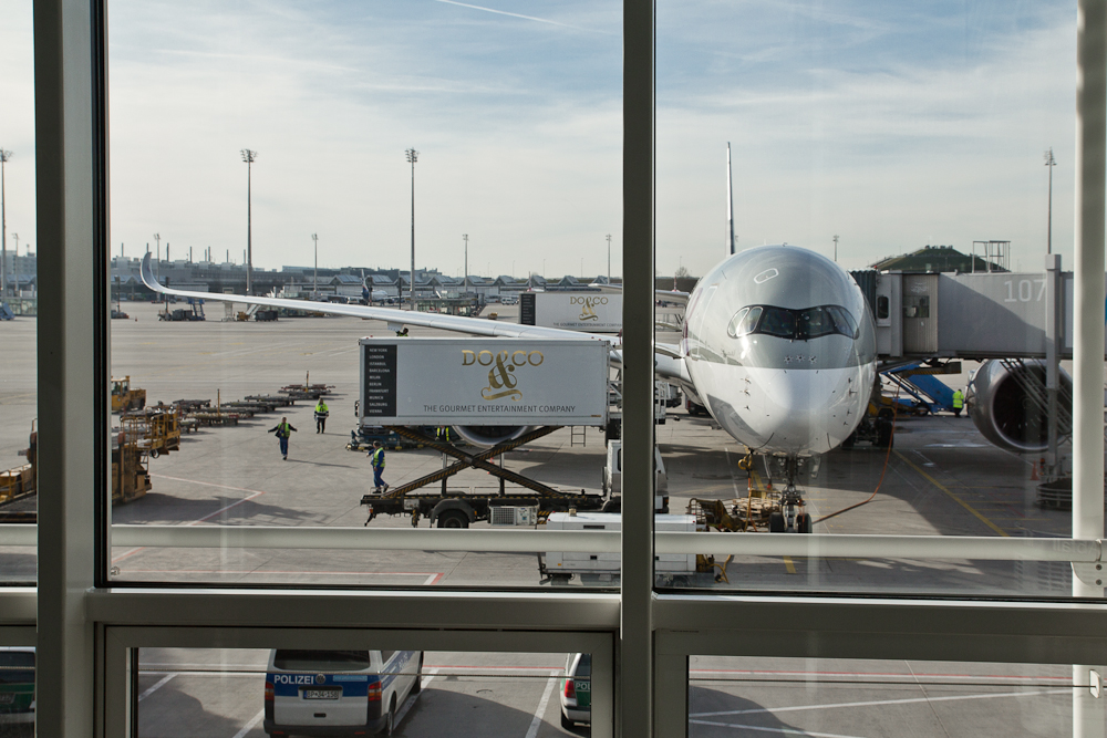 Arrival Munich Terminal 1 Qatar Airways