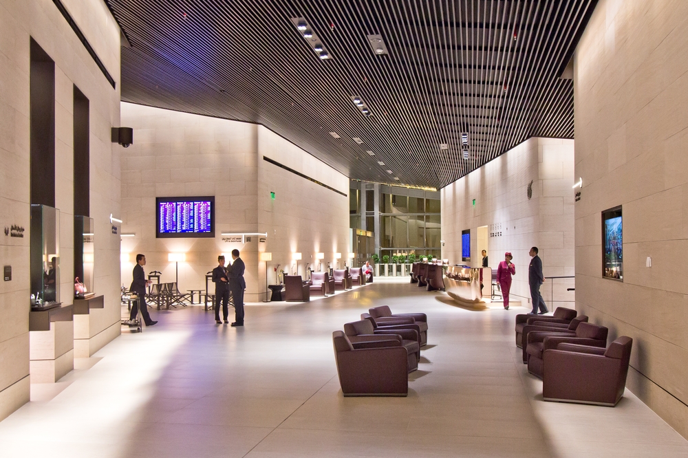Al Safwa First Class Lounge Hamad International Airport Doha