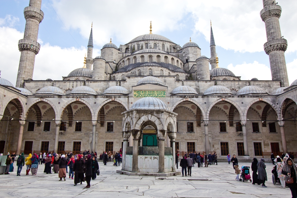 Blaue Moschee Istanbul Reise Sightseeing Sehenwürdigkeit