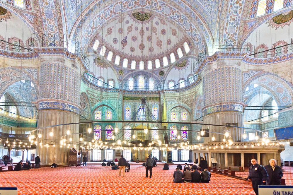 Blaue Moschee Innen Tour Städtereise