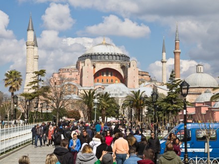 Hagia Sophia Istanbul Reise Städtetrip Urlaub