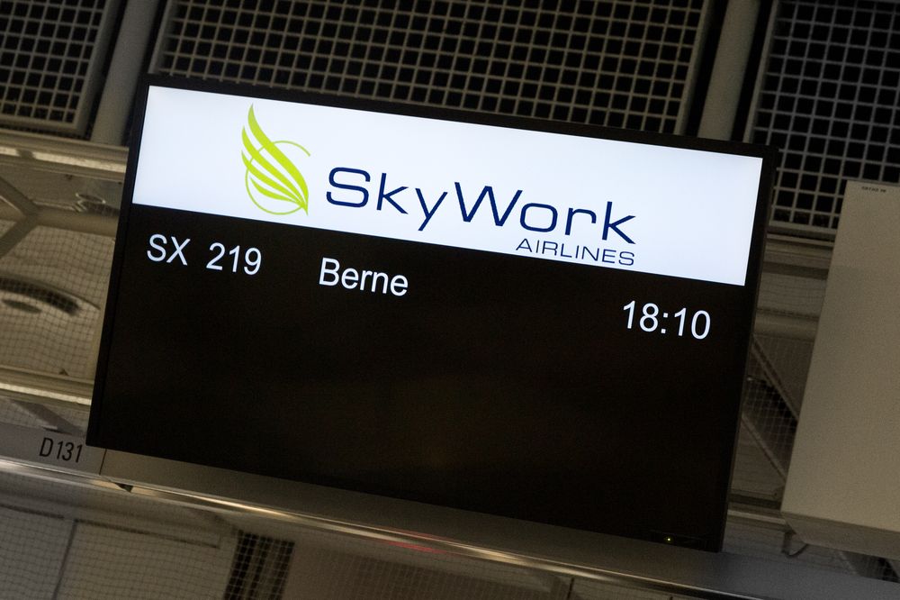 SkyWork Airlines Check In München