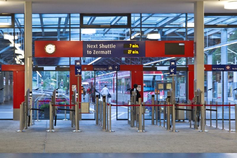 Bahnhof Täsch Wallis