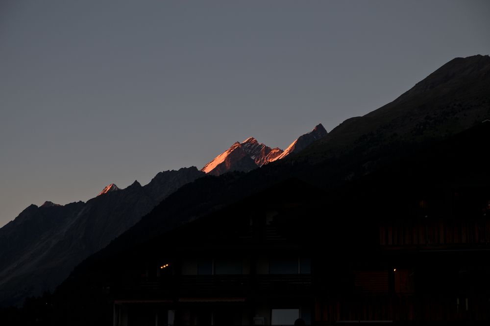 Zermatt Alpenglühen