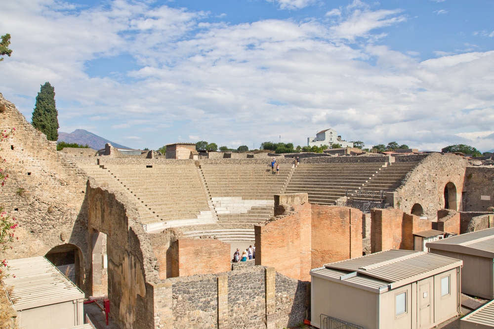Pompeji Theater Amphitheater