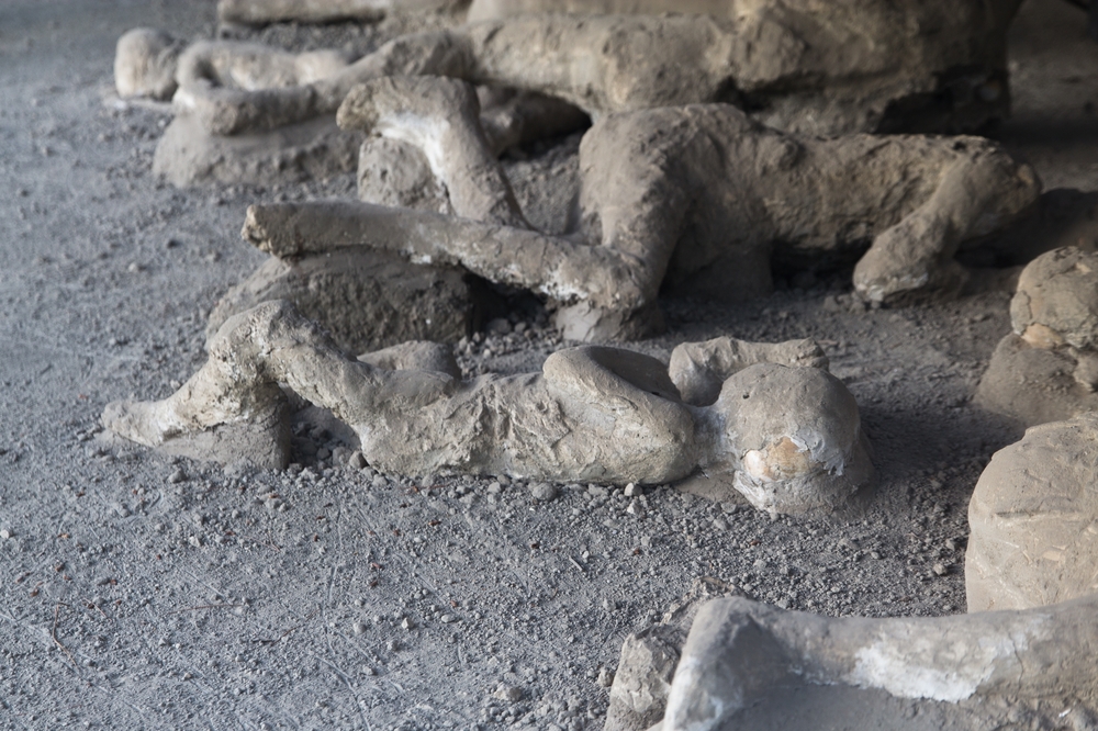 Pompeji Tote Menschen Leiche