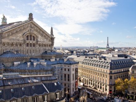 Galeries Lafayette Aussichtsplattform Terrasse