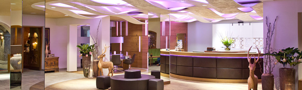 Hotel Sölden Luxus Fünf Sterne Lobby