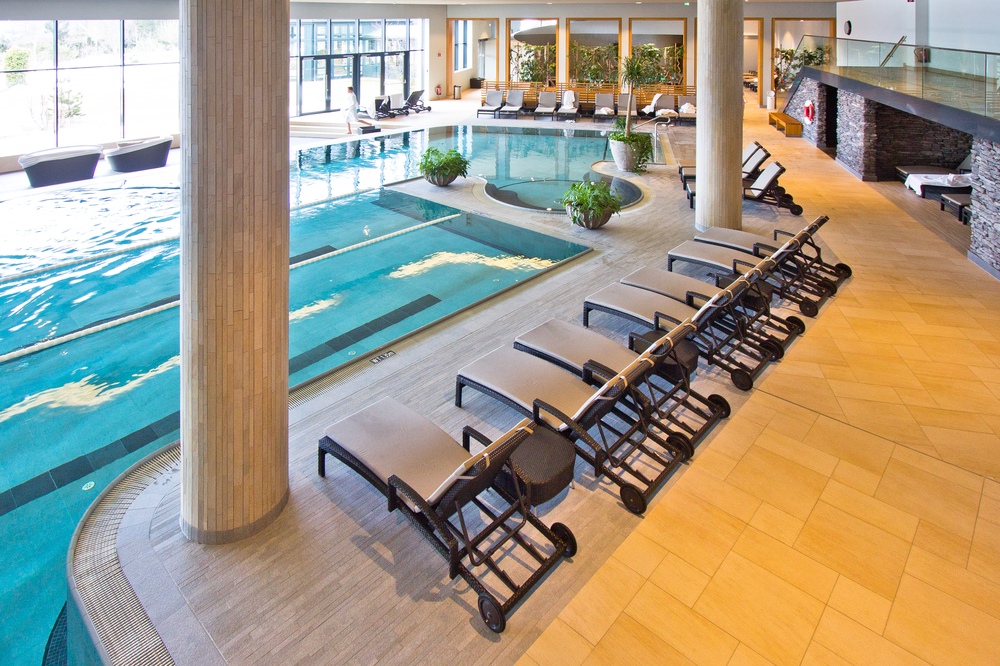 Wellness Spa Pool Interalpen-Hotel Tyrol
