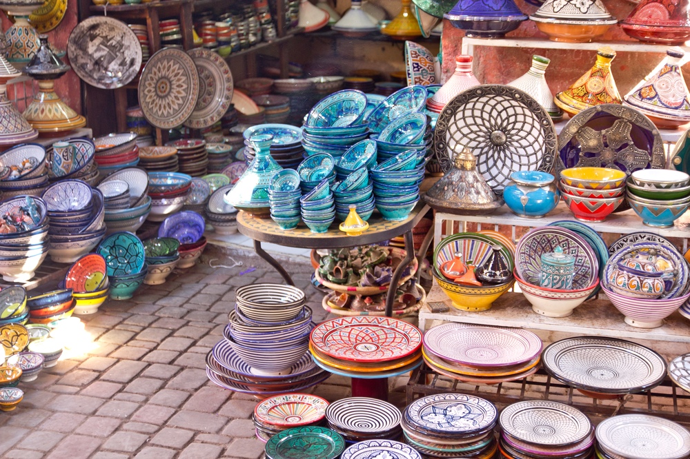Souk Markt Marrakesch Reise