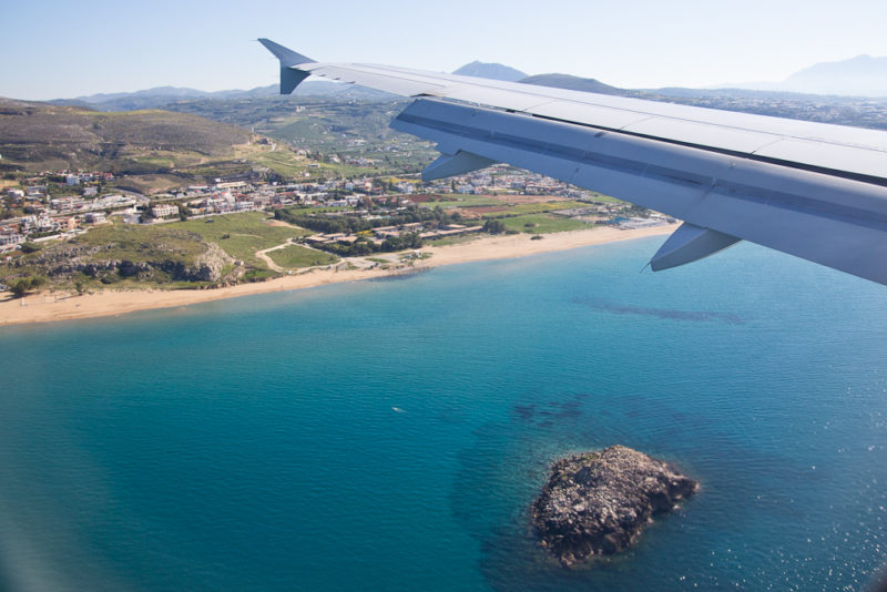 Insel Kreta klares Wasser Meer Strand Küste