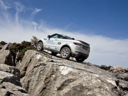 Klettern Land Rover Range Rover Evoque Cabriolet