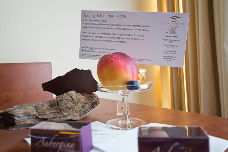 Willkommen Geschenk Hotel Vier Jahreszeiten Starnberg
